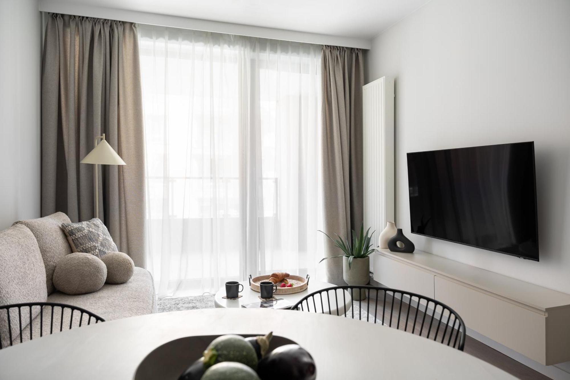 Scala 60F City Center Premium Apartments With Parking By Lion Apartments Gdańsk Exteriör bild